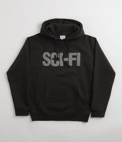 Sci-Fi Fantasy Big Logo Hoodie - Black