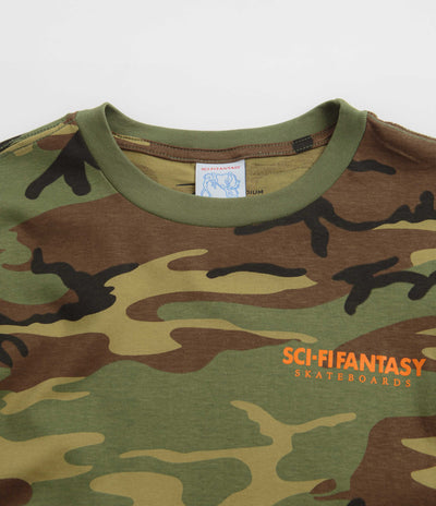 Sci-Fi Fantasy Camo T-Shirt - Green