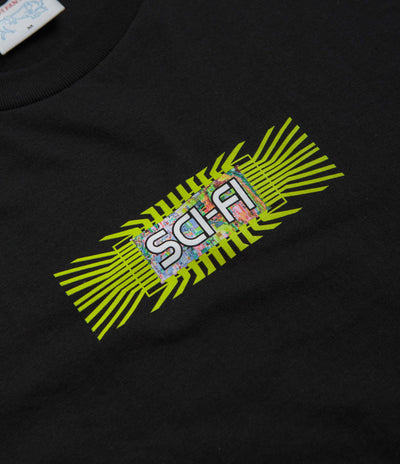 Sci-Fi Fantasy Chip T-Shirt - Black