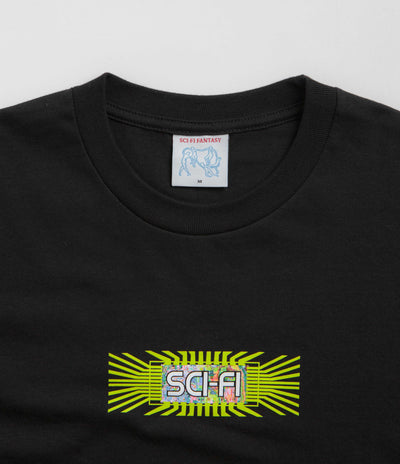 Sci-Fi Fantasy Chip T-Shirt - Black