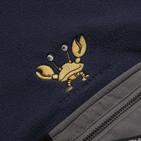 Sci-Fi Fantasy Crab Quarter Zip Sweatshirt - Black thumbnail