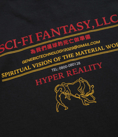 Sci-Fi Fantasy Dance T-Shirt - Black