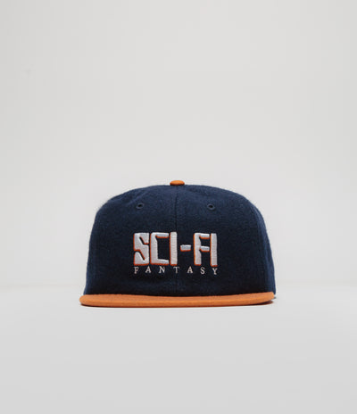 Sci-Fi Fantasy Display Cap - Navy / Orange