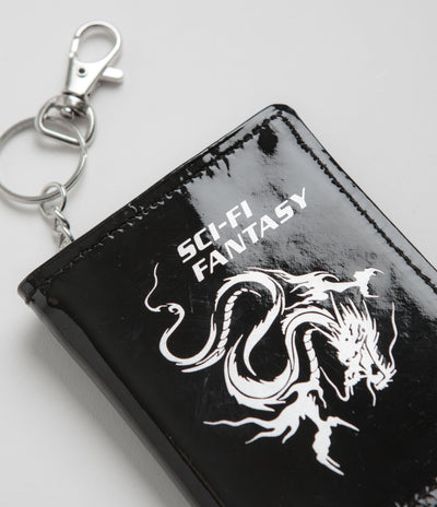 Sci-Fi Fantasy Dragon Wallet - Black