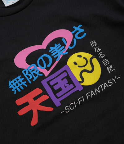 Sci-Fi Fantasy Foreign Figures T-Shirt - Black