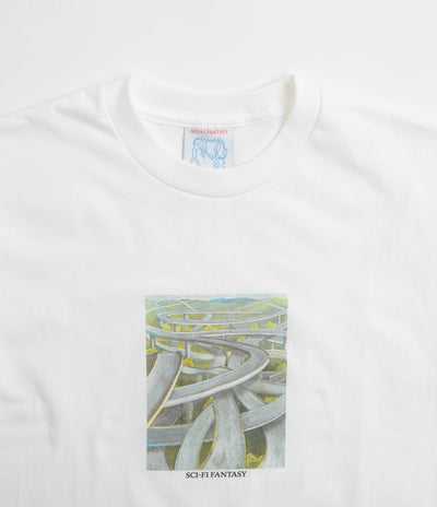 Sci-Fi Fantasy Freeway T-Shirt - White