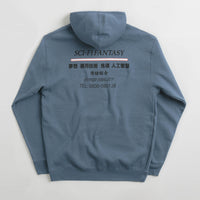 Sci-Fi Fantasy Industrial Hoodie - Storm Blue thumbnail