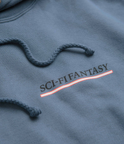 Sci-Fi Fantasy Industrial Hoodie - Storm Blue