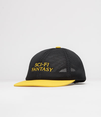 Sci-Fi Fantasy Logo Cap - Black / Yellow