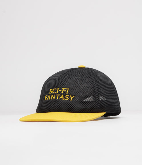 Sci-Fi Fantasy Logo Cap - Black / Yellow