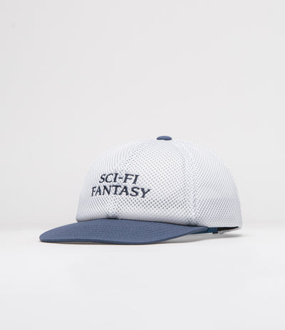 Sci-Fi Fantasy Logo Cap - White / Blue