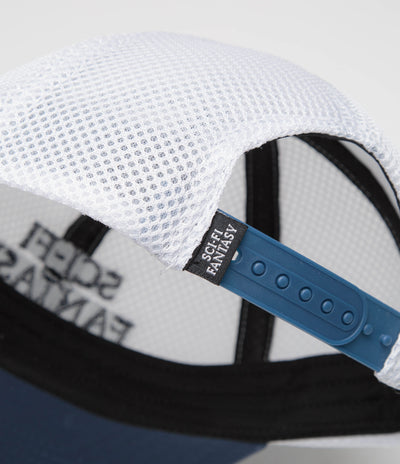 Sci-Fi Fantasy Logo Cap - White / Blue