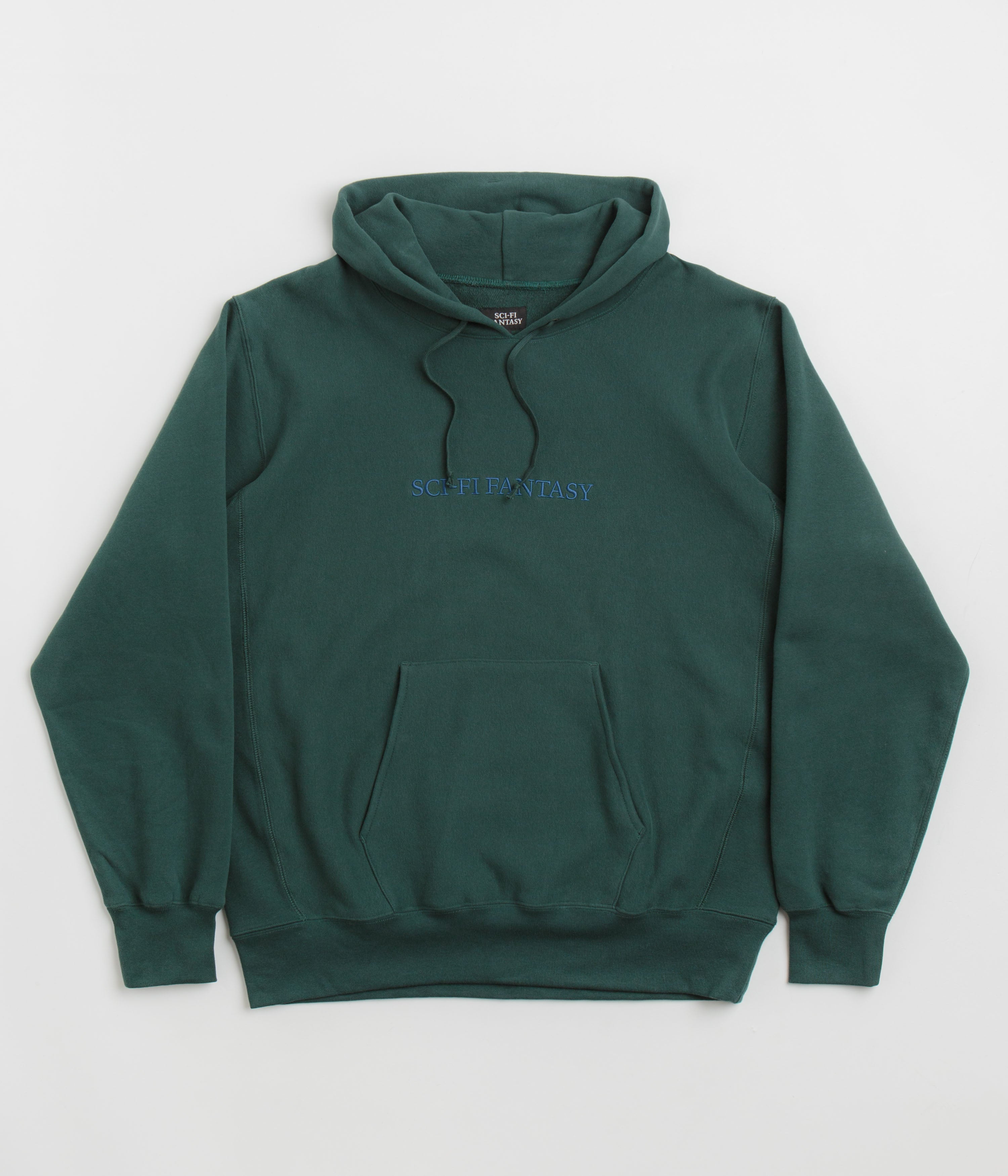 Sci-Fi Fantasy Logo Hoodie - Dark Green | Flatspot