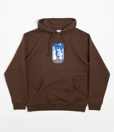 Sci-Fi Fantasy Machine Hoodie - Brown