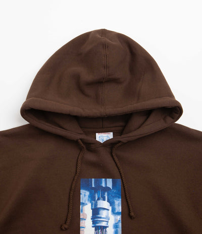 Sci-Fi Fantasy Machine Hoodie - Brown