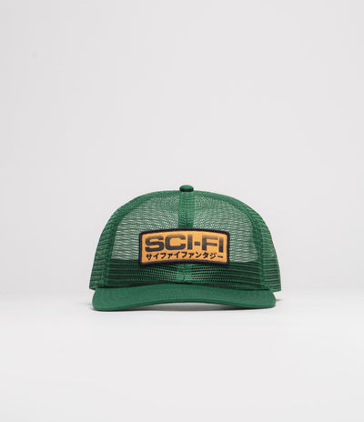 Sci-Fi Fantasy Mesh Cap - Green