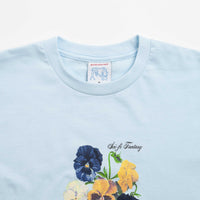 Sci-Fi Fantasy Pansy Society T-Shirt - Soft Blue thumbnail