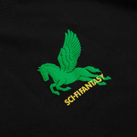 Sci-Fi Fantasy Pegasus Crewneck Sweatshirt - Black thumbnail