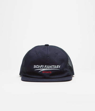 Sci-Fi Fantasy Sports Mesh Cap - Navy