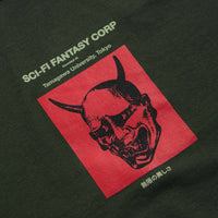 Sci-Fi Fantasy Tamagawa U T-Shirt - Green thumbnail