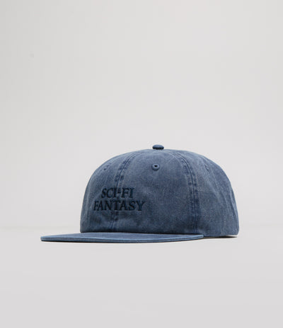 Sci-Fi Fantasy Wasted Logo Cap - Navy