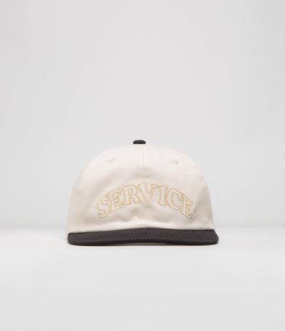 Service Works Arch Logo Cap - Off White / Black