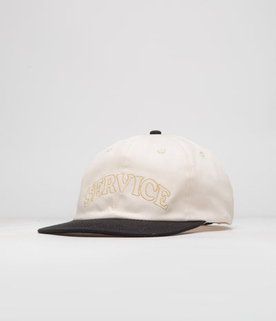 Service Works Arch Logo Cap - Off White / Black