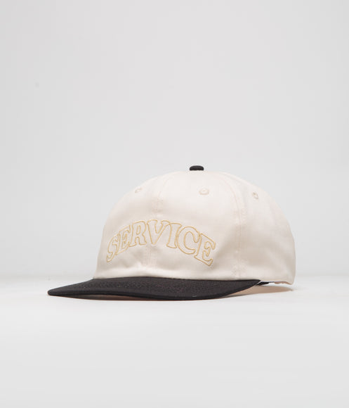 Service Works Arch Logo Cap - Off White / Black