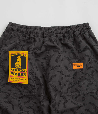 Service Works Branch Twill Chef Pants - Black