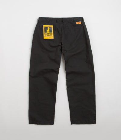 Service Works Canvas Part Timer Pants - Black