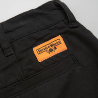 Service Works Canvas Part Timer Pants - Black thumbnail