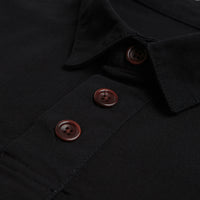 Service Works Canvas Script Popover Shirt - Black thumbnail