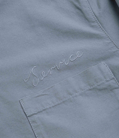 Service Works Canvas Script Popover Shirt - Harbour