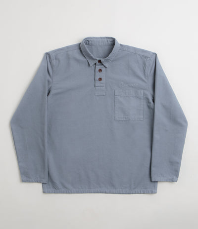 Service Works Canvas Script Popover Shirt - Harbour