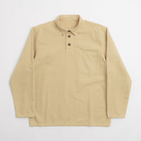 Service Works Canvas Script Popover Shirt - Pale Khaki thumbnail