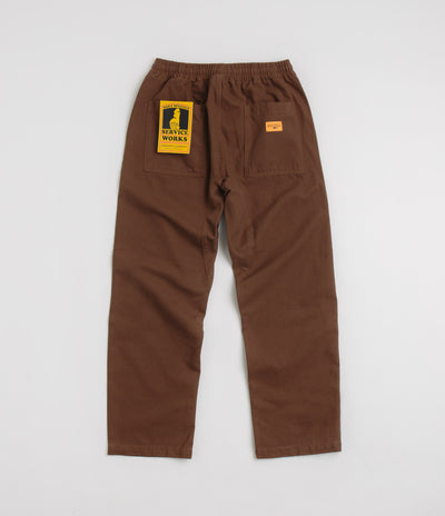 Service Works Classic Chef Pants - Brown