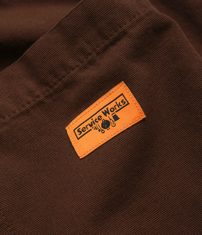 Service Works Classic Chef Pants - Brown