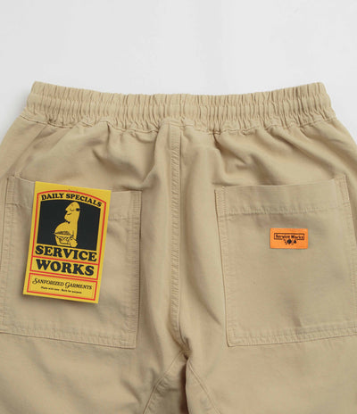 Service Works Classic Chef Pants - Pale Khaki