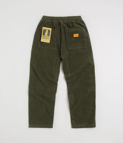 Service Works Classic Corduroy Chef Pants - Olive