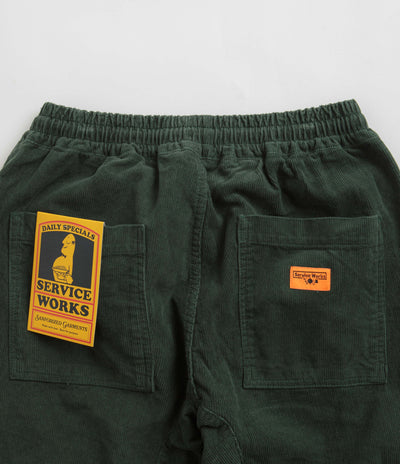 Service Works Corduroy Chef Pants - Forest