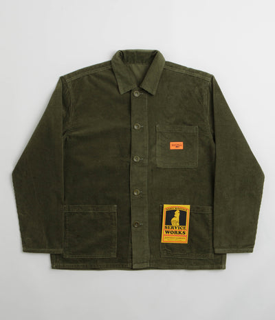 Service Works Corduroy Coverall Jacket - Olive