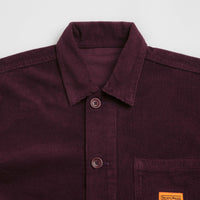 Service Works Corduroy Coverall Jacket - Plum thumbnail