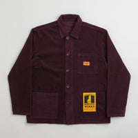 Service Works Corduroy Coverall Jacket - Plum thumbnail