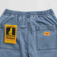 Service Works Denim Chef Pants - Light Wash thumbnail