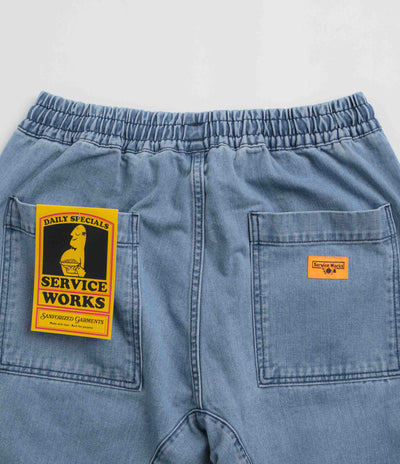 Service Works Denim Chef Pants - Light Wash