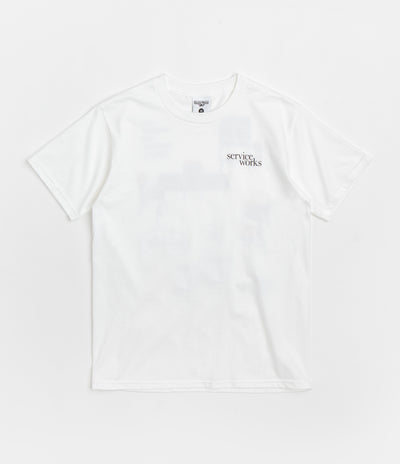 Service Works Dining Set T-Shirt - White