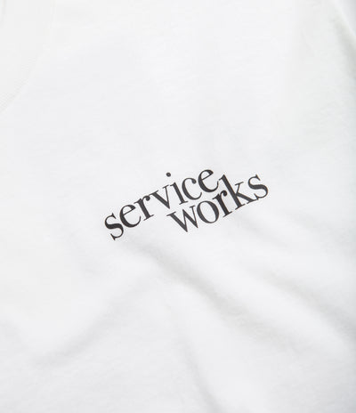 Service Works Dining Set T-Shirt - White