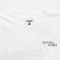 Service Works Dining Set T-Shirt - White thumbnail