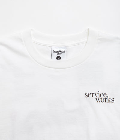 Service Works Dining Set T-Shirt - White