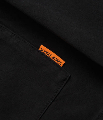 Service Works Fine Twill Waiters Jacket - Black